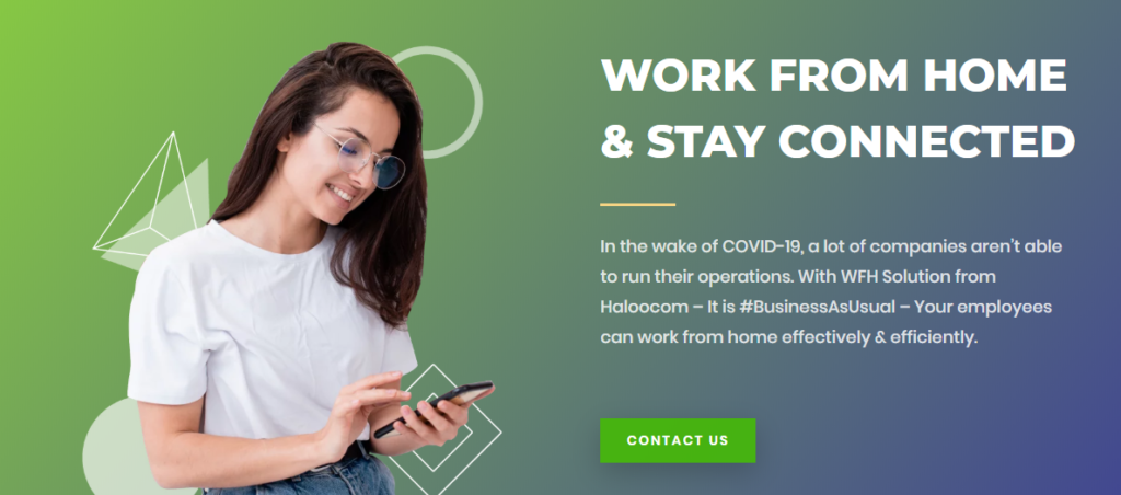 Haloocom Work From Home Technology