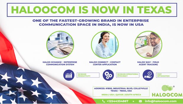Haloocom, One of the Fastest-Growing Brand in Enterprise Communication Space in India, is now in USA